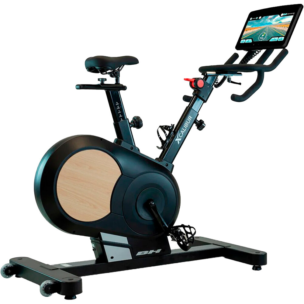 Bh bicicleta spinning XALIBUR MULTIMEDIA vista frontal