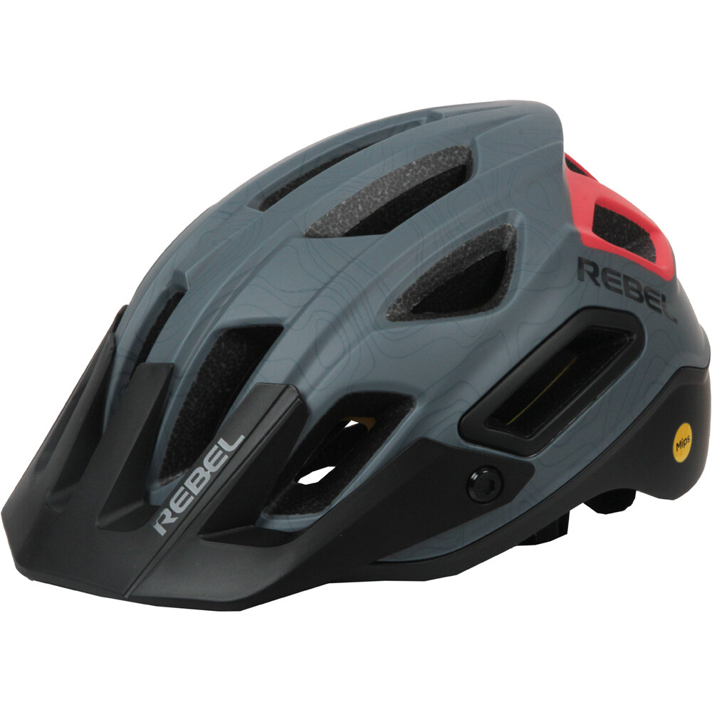 Bh casco bicicleta HELMET REBEL MIPS vista frontal