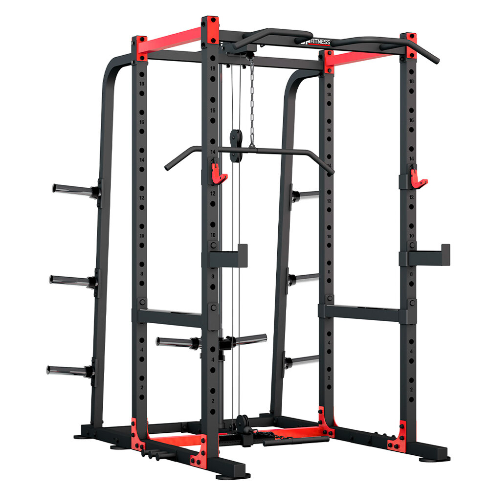 Bh multiestación musculación Pulley Cage vista frontal