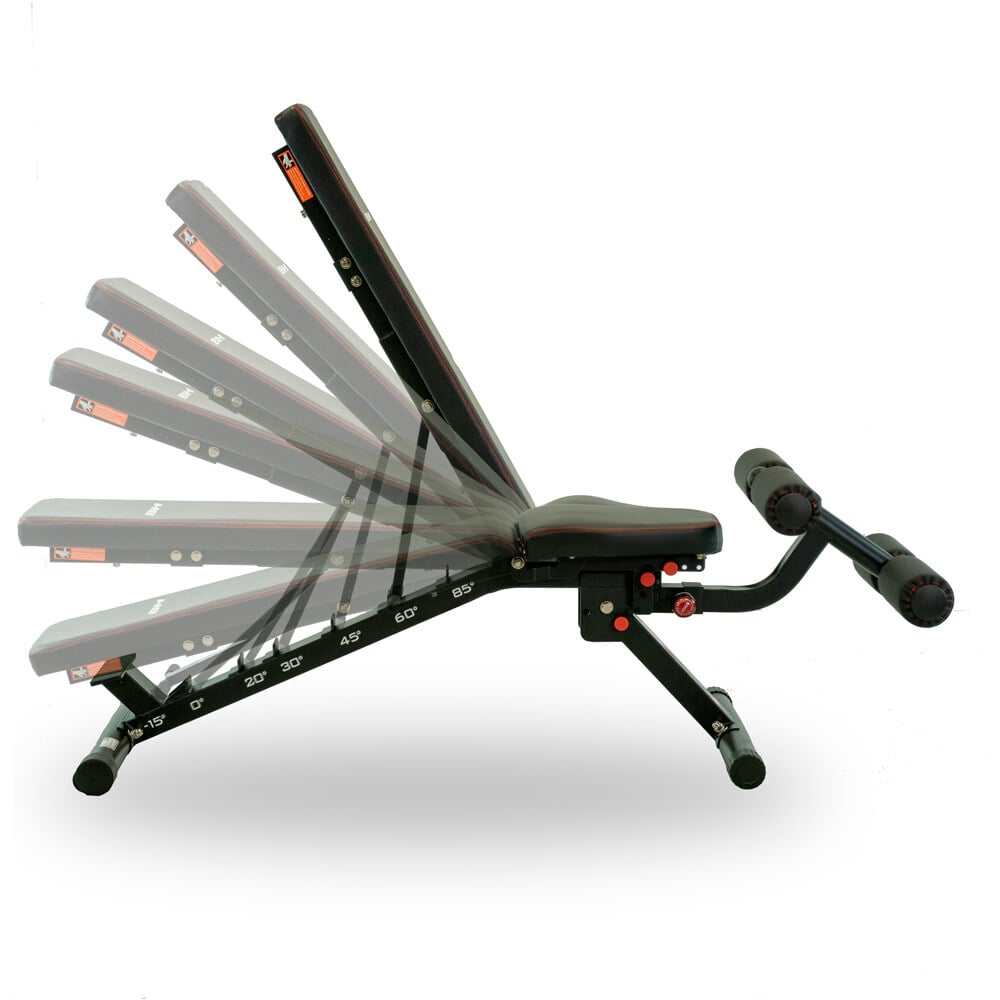 Bh tabla abdominales Adjustable weight bench 06