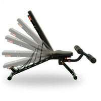 Bh tabla abdominales Adjustable weight bench 06