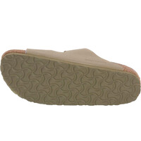 Birkenstock zueco mujer Arizona BF Faded Khaki vista trasera