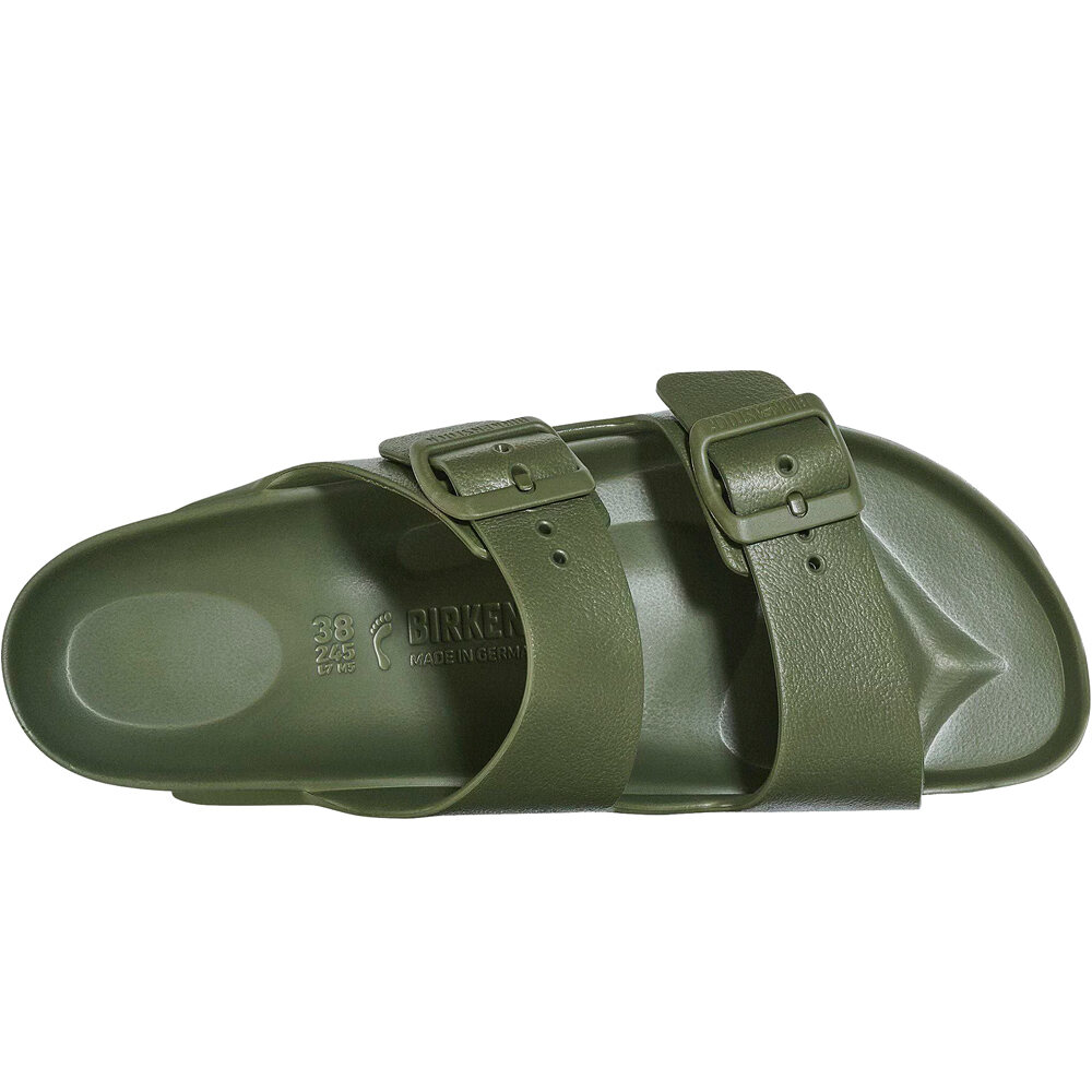Birkenstock zueco mujer Arizona EVA Khaki vista trasera