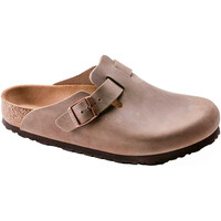 Birkenstock zueco mujer Boston LEOI Tabacco Brown puntera