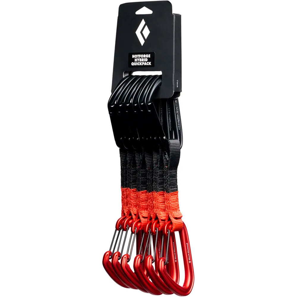 Black Diamond express escalada HOTWIRE QUICKPACK 12 CM vista frontal