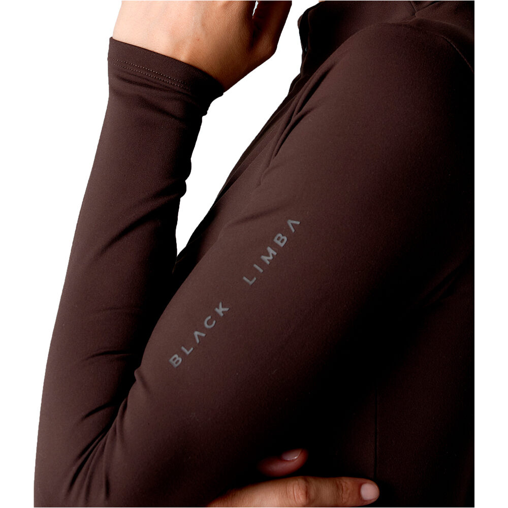 Black Limba Body Largo Lycra Mujer Beret 03