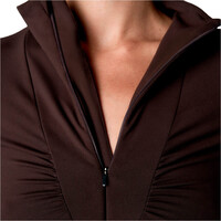 Black Limba Body Largo Lycra Mujer Beret 04