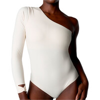 Black Limba Body Largo Lycra Mujer Carm vista frontal