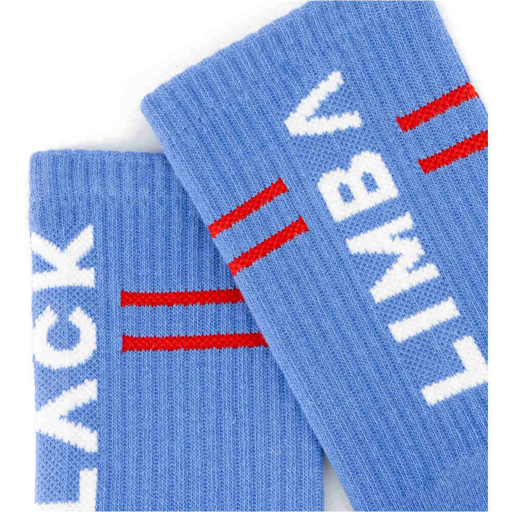 Black Limba calcetines yoga Grip vista trasera