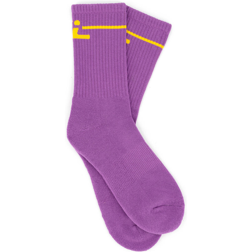 Black Limba calcetines yoga Jab vista frontal