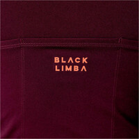 Black Limba camiseta tirantes fitness mujer PedalPower vista detalle