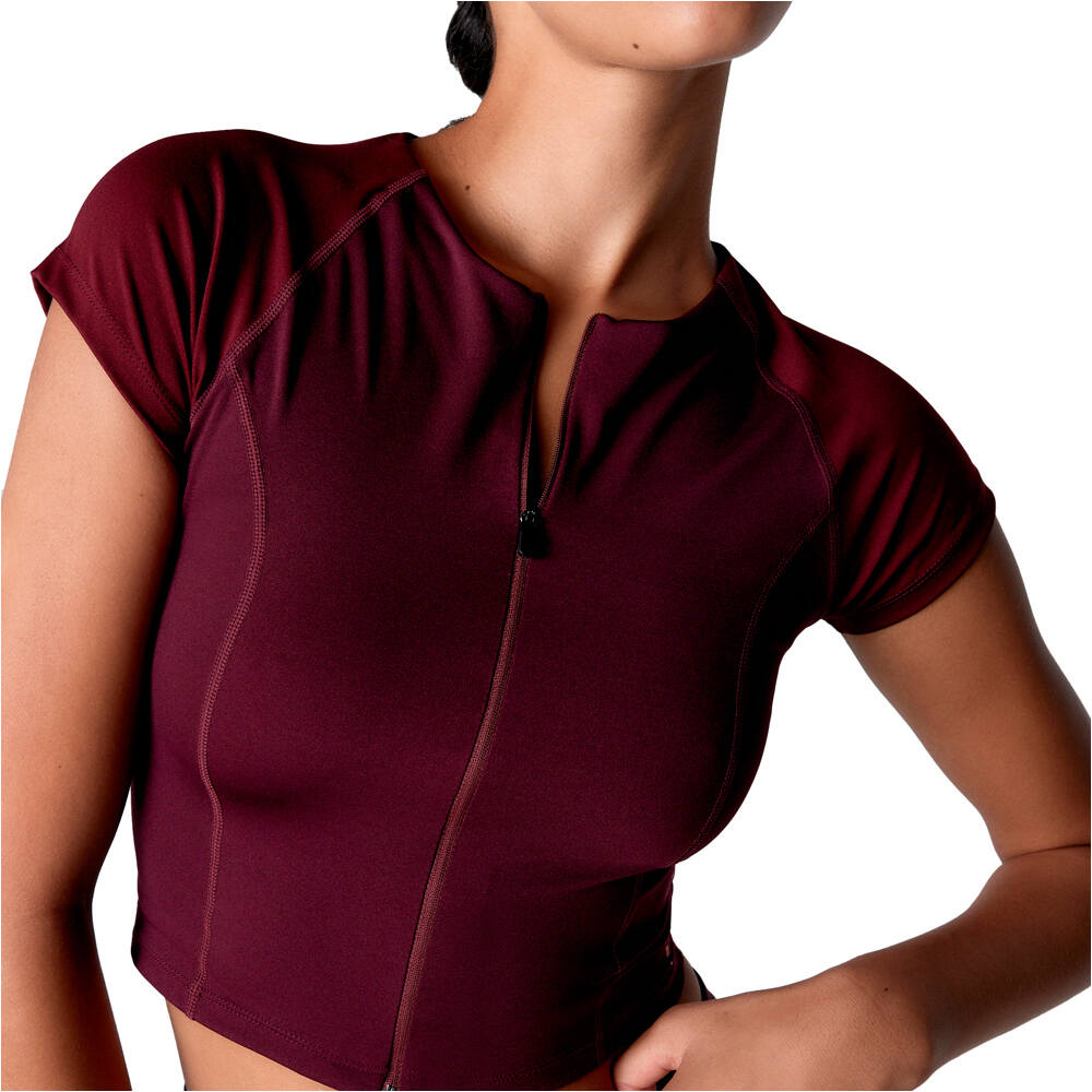 Black Limba camiseta tirantes fitness mujer PedalPower vista frontal