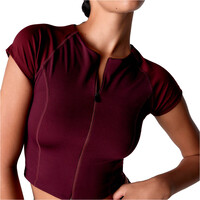 Black Limba camiseta tirantes fitness mujer PedalPower vista frontal