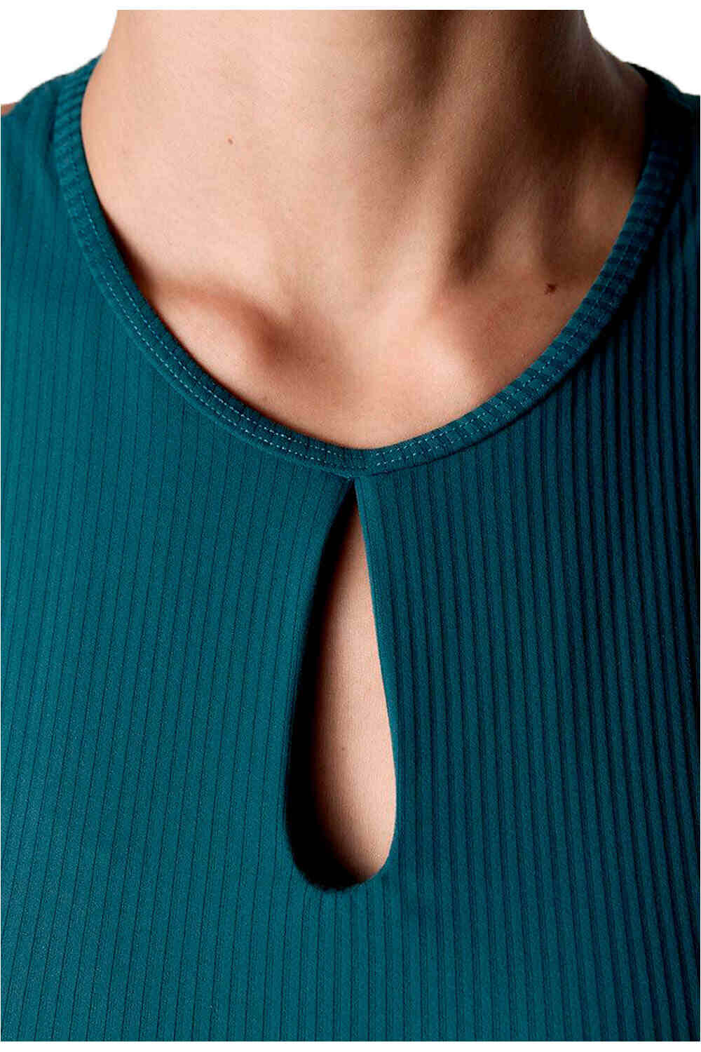 Black Limba camiseta tirantes fitness mujer Top deportivo Tempo vista detalle