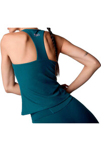 Black Limba camiseta tirantes fitness mujer Top deportivo Tempo vista trasera