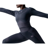 Black Limba camisetas fitness mujer Flex motion vista detalle