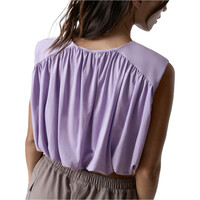 Black Limba camisetas fitness mujer Gather vista trasera