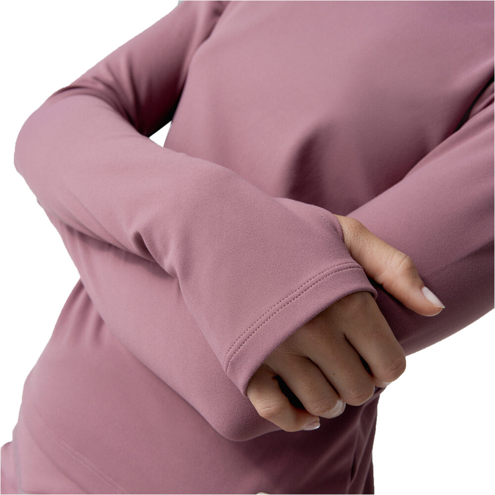Black Limba camisetas fitness mujer Halves vista trasera