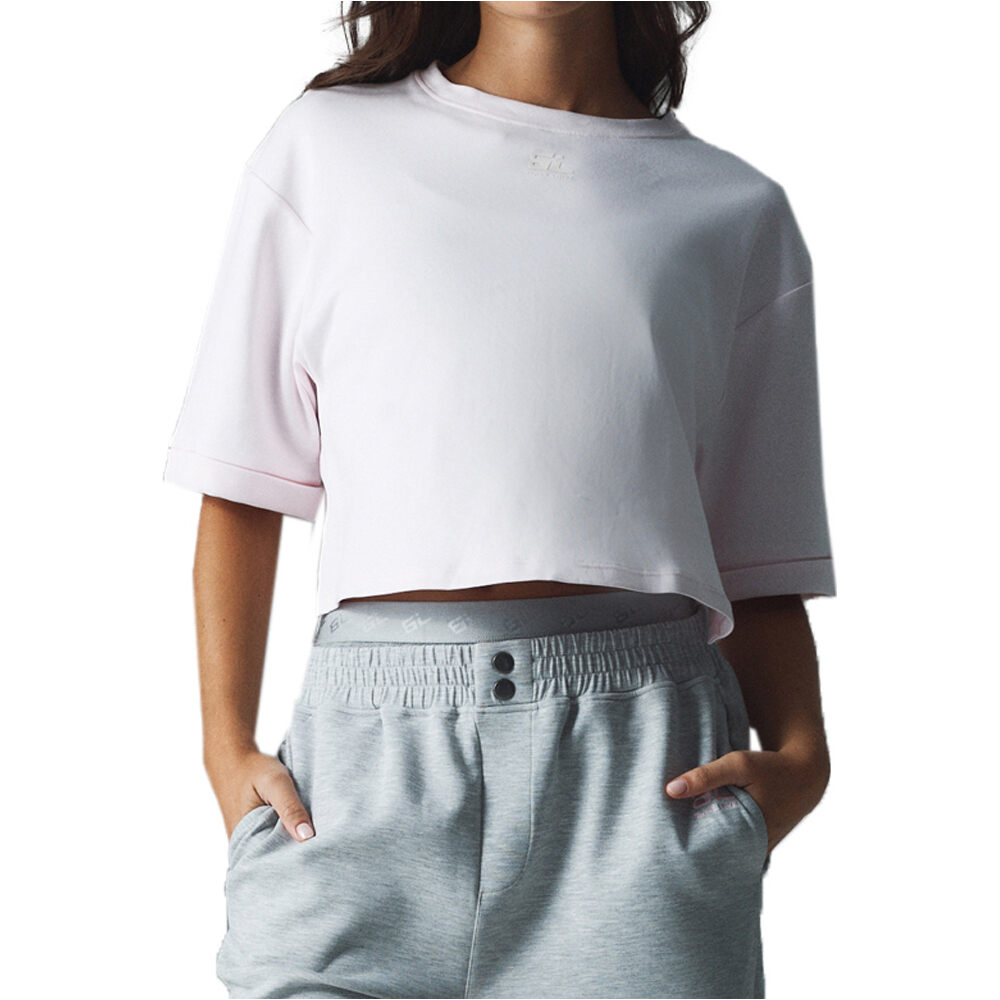 Black Limba camisetas fitness mujer Mist vista frontal