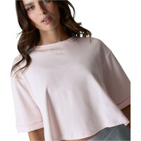Black Limba camisetas fitness mujer Mist vista trasera