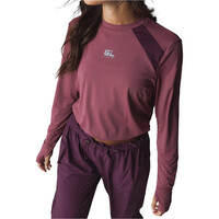 Black Limba camisetas fitness mujer Runny vista frontal