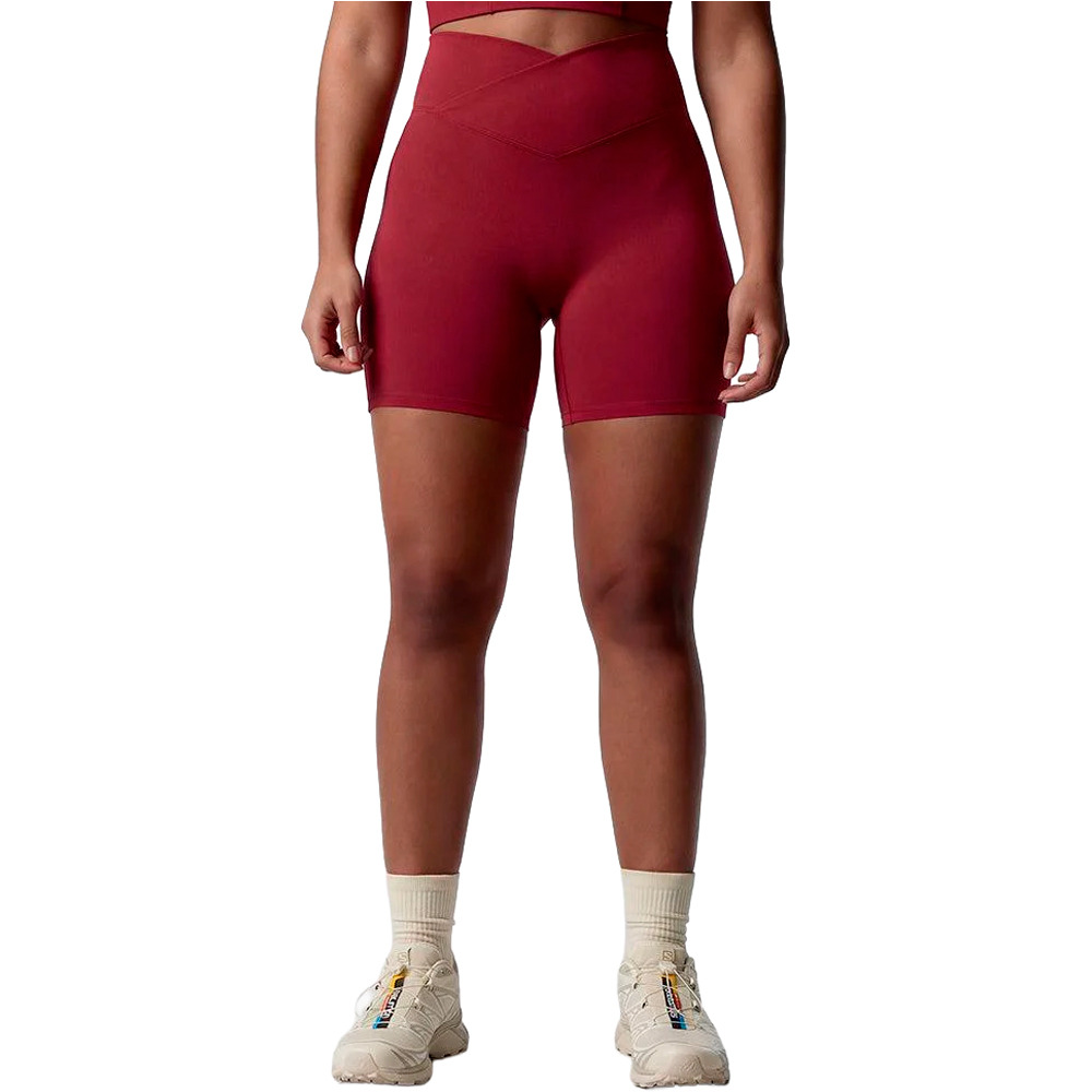 Black Limba pantalones y mallas cortas fitness mujer Ica vista frontal