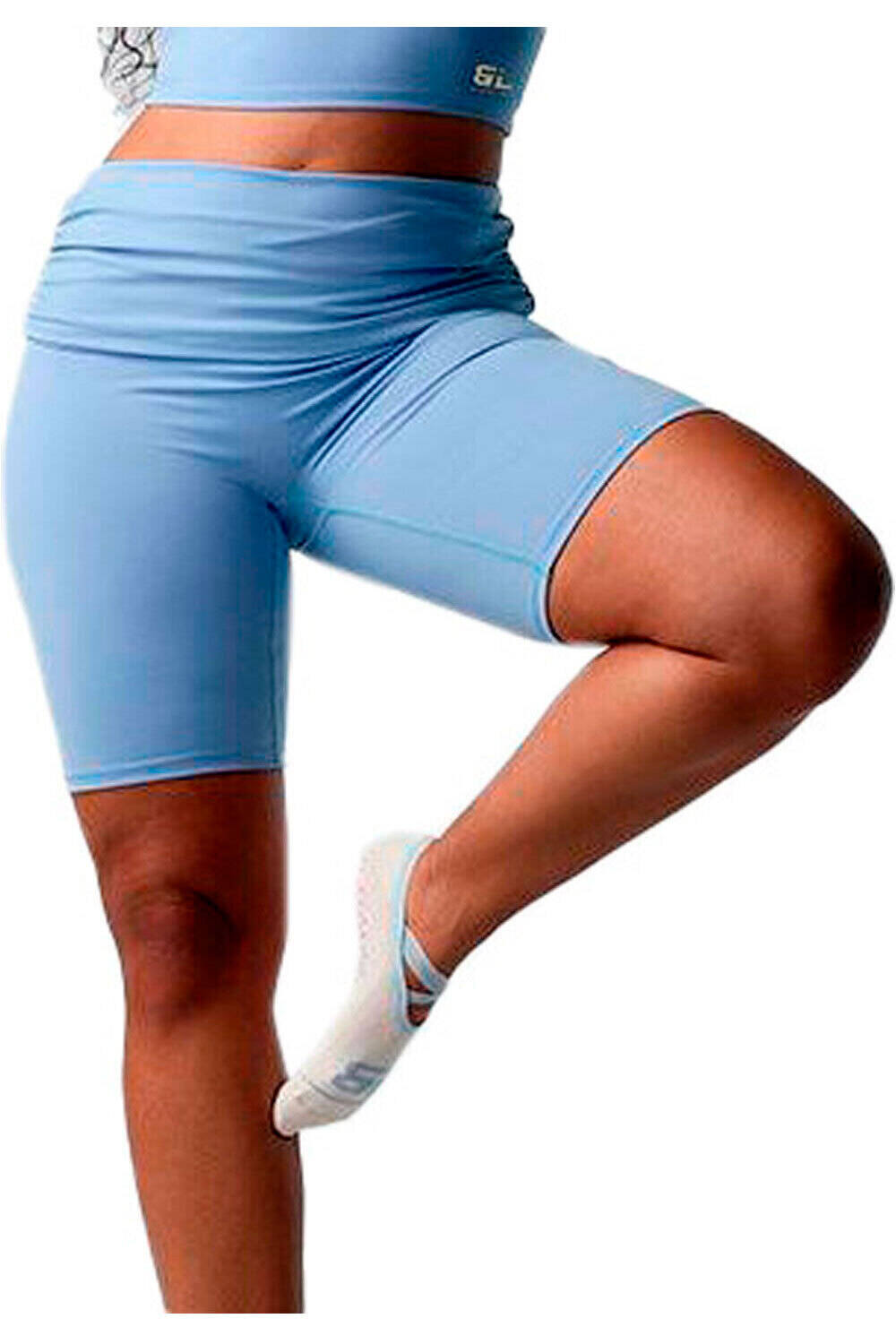 Black Limba pantalones y mallas cortas fitness mujer Short deportivo Dian vista frontal