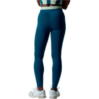 Black Limba pantalones y mallas largas fitness mujer Aqualine vista trasera