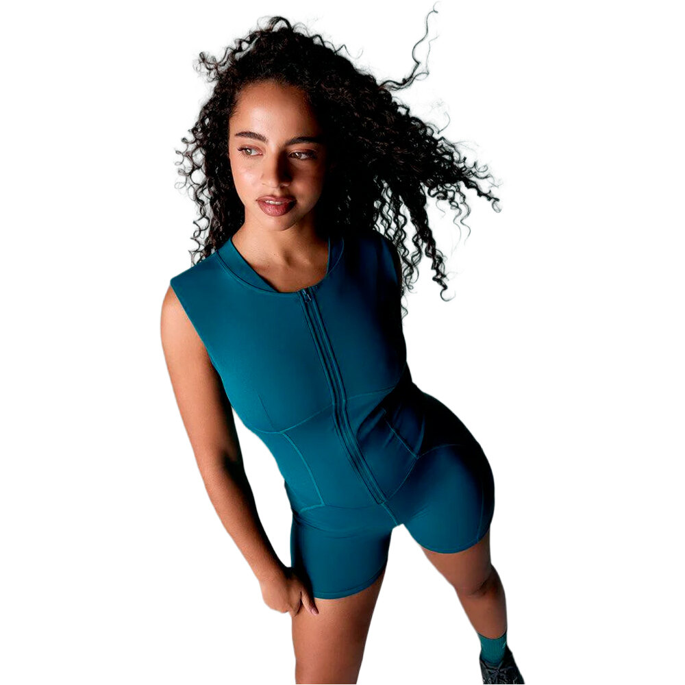 Black Limba pantalones y mallas largas fitness mujer Chicago vista detalle