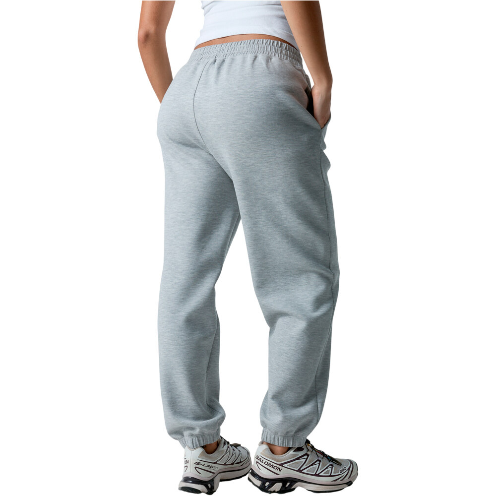 Black Limba pantalones y mallas largas fitness mujer Cloud vista trasera