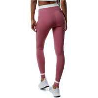 Black Limba pantalones y mallas largas fitness mujer CourtEdge vista trasera