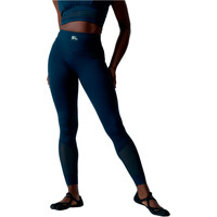 Black Limba pantalones y mallas largas fitness mujer Deep line vista frontal