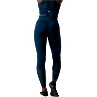 Black Limba pantalones y mallas largas fitness mujer Deep line vista trasera