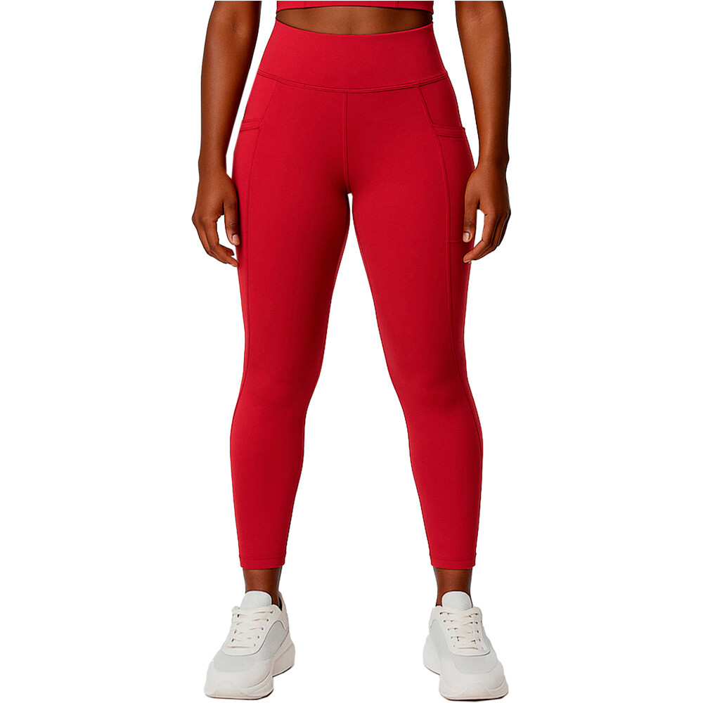 Black Limba pantalones y mallas largas fitness mujer Diardi vista frontal