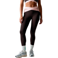 Black Limba pantalones y mallas largas fitness mujer Evolve vista frontal