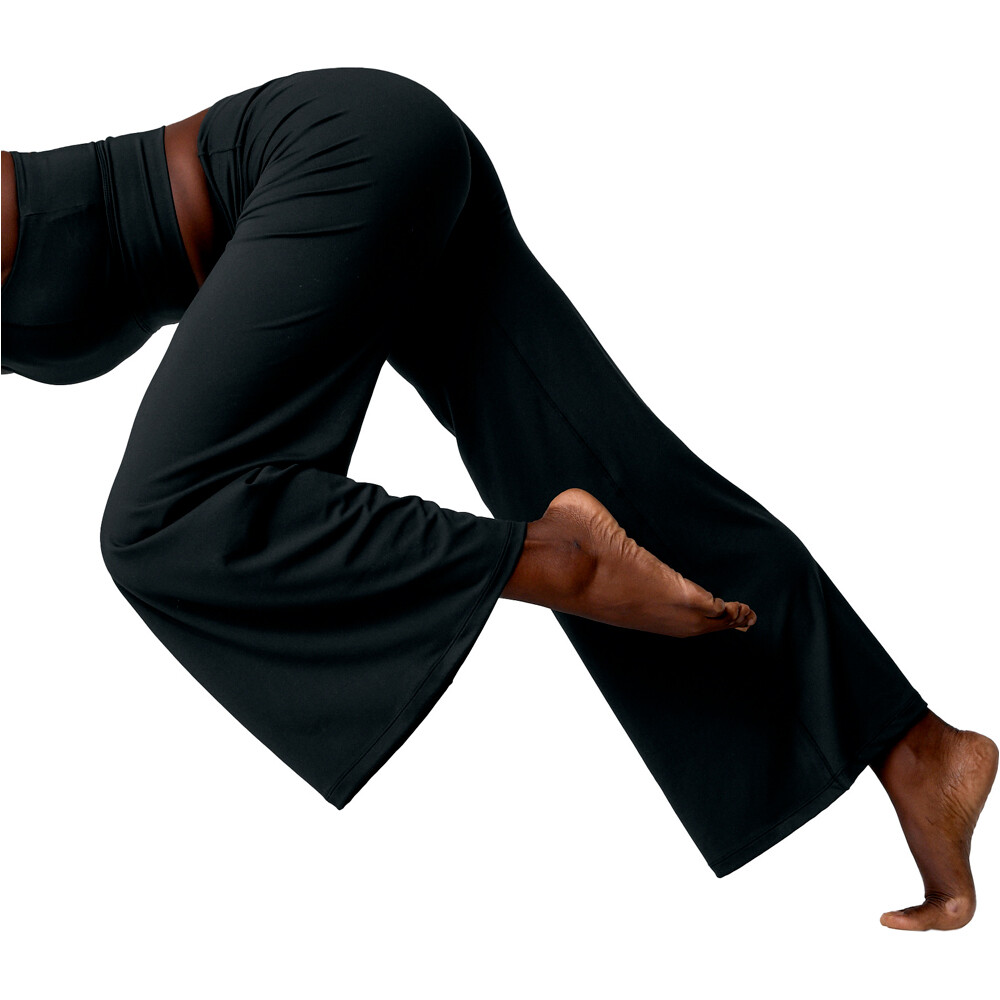 Black Limba pantalones y mallas largas fitness mujer Halves vista detalle