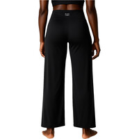 Black Limba pantalones y mallas largas fitness mujer Halves vista trasera