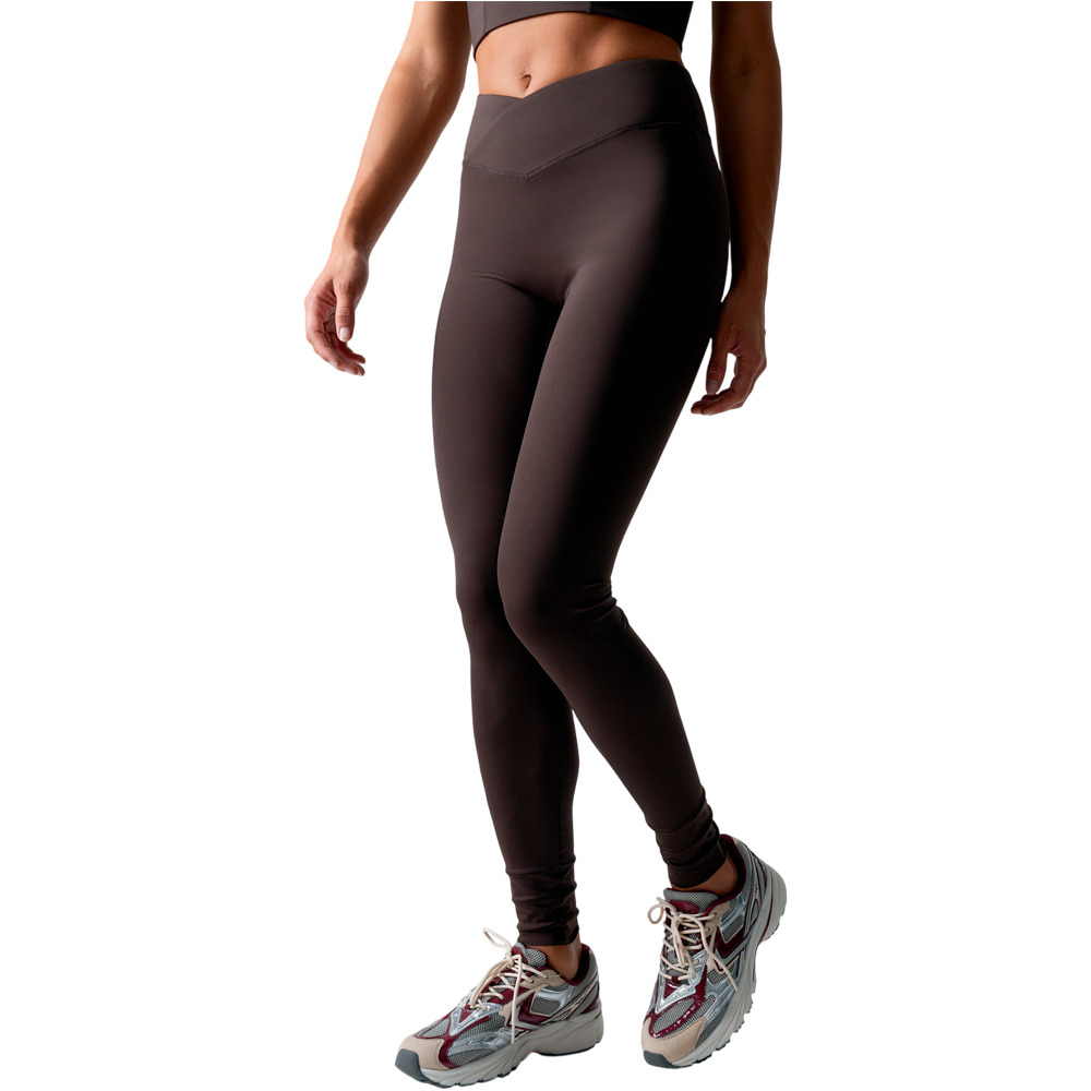 Black Limba pantalones y mallas largas fitness mujer Ica vista frontal