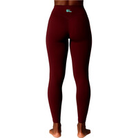 Black Limba pantalones y mallas largas fitness mujer Impact Line vista trasera