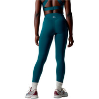 Black Limba pantalones y mallas largas fitness mujer Impact line vista trasera