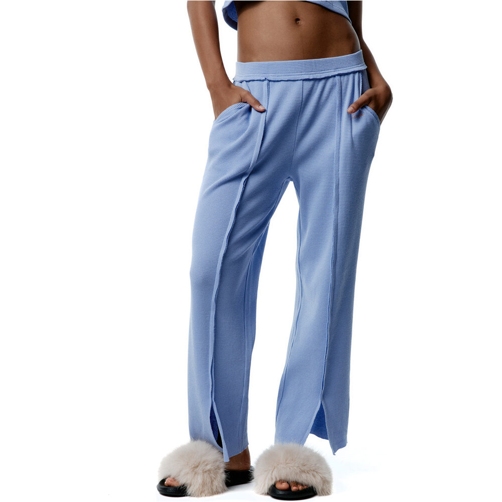 Black Limba pantalones y mallas largas fitness mujer Legacy vista frontal