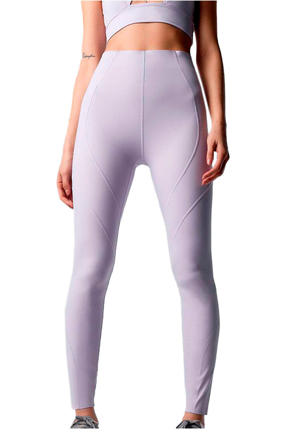 Black Limba pantalones y mallas largas fitness mujer Legging deportivo Becca vista frontal