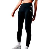 Black Limba pantalones y mallas largas fitness mujer Legging deportivo Boldfit vista frontal