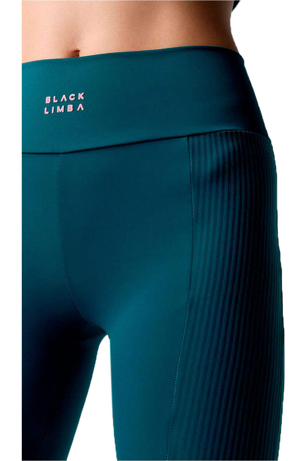 Black Limba pantalones y mallas largas fitness mujer Legging deportivo Tempo vista detalle