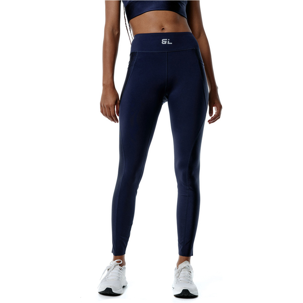 Black Limba pantalones y mallas largas fitness mujer LiftPower vista frontal