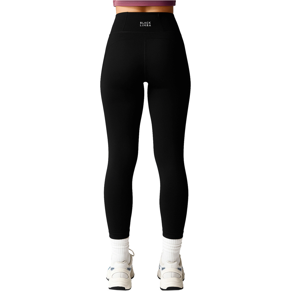 Black Limba pantalones y mallas largas fitness mujer Lorin vista trasera