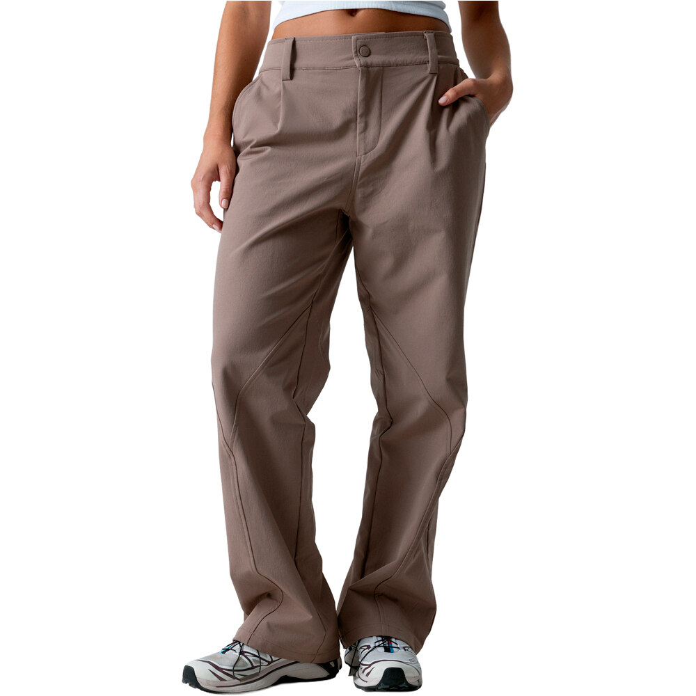 Black Limba pantalones y mallas largas fitness mujer Motion vista frontal