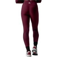 Black Limba pantalones y mallas largas fitness mujer Peak motion vista trasera