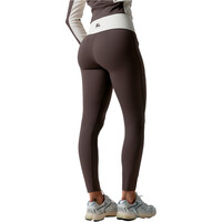 Black Limba pantalones y mallas largas fitness mujer Sharpline vista trasera