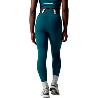 Black Limba pantalones y mallas largas fitness mujer Stamina vista trasera